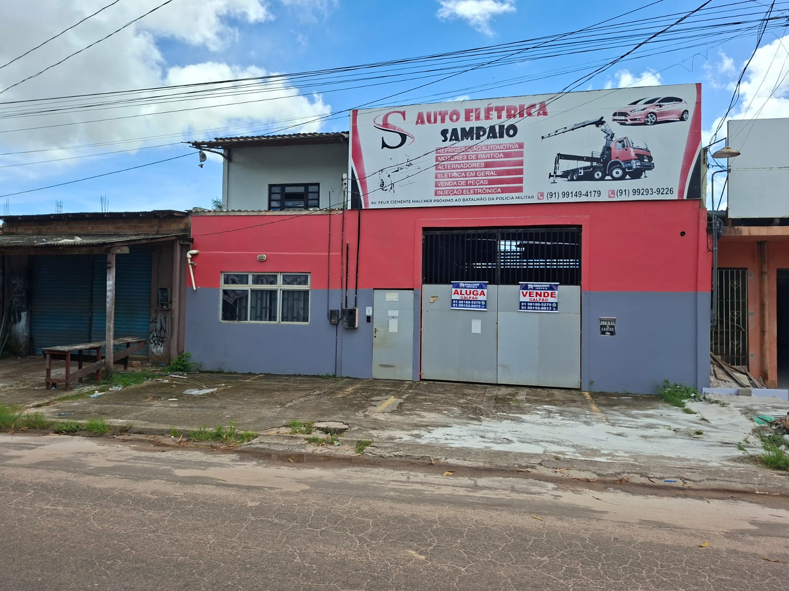 OPORTUNIDADE ÚNICA - EXCELENTE GALPÃO PARA LOCAÇÃO - COM 04 SALAS - ÓTIMA LOCALIZAÇÃO, BAIRRO PIONEIRO - BARCARENA/PA.